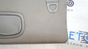Left visor for Jeep Compass 22 with backlight, gray