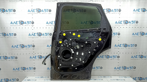 Rear right door assembly for Ford Escape MK4 20-26, tinted, chrome moldings, black UM, butt