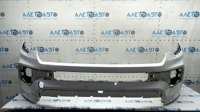 Jeep Compass 22-26 front bumper, bare upper part, without parking sensors, halogen fog lights, white PW7, scratches