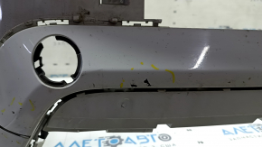 Jeep Compass 22-26 front bumper, bare upper part, without parking sensors, halogen fog lights, white PW7, scratches