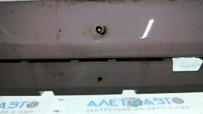 Jeep Compass 22-26 front bumper, bare upper part, without parking sensors, halogen fog lights, white PW7, scratches