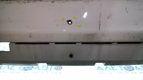 Jeep Compass 22-26 front bumper, bare upper part, without parking sensors, halogen fog lights, white PW7, scratches