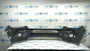 Jeep Compass 22-26 front bumper, bare upper part, without parking sensors, halogen fog lights, white PW7, scratches