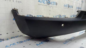 Jeep Compass 17-26 rear bumper, bare lower part, under the lip and parking sensors, structure, scratches