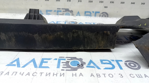 Jeep Compass 22-26 front bumper lip: structure, tears, scratches, cracks, scuffs