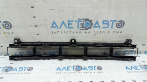 Jeep Compass 22-26 Front Bumper Upper Grille, Gloss Black, Sand