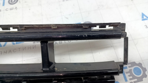 Jeep Compass 22-26 Front Bumper Upper Grille, Gloss Black, Sand