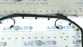Jeep Compass 22 rear bumper wiring for parking sensors, BSM