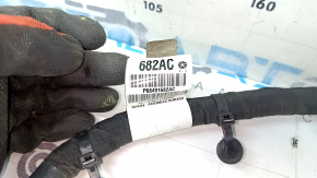 Jeep Compass 22 rear bumper wiring for parking sensors, BSM