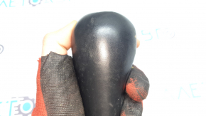 Gear knob Jeep Compass 22-26 leather, gray trim, worn