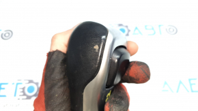 Gear knob Jeep Compass 22-26 leather, gray trim, worn