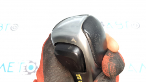 Gear knob Jeep Compass 22-26 leather, gray trim, worn