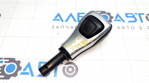 Gear knob Jeep Compass 22-26 leather, gray trim, worn