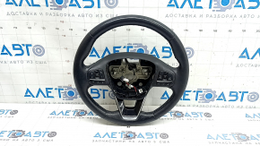 The steering wheel is bare, a Ford Escape MK4 20-22, leather, heated, the coating is peeling.