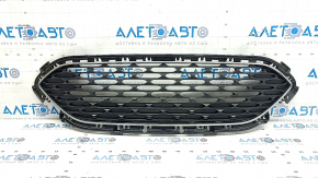 Ford Escape MK4 2022 grille, gloss black mesh, chrome trim
