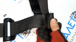 Jeep Compass 19-26 black passenger seat belt with tensioner