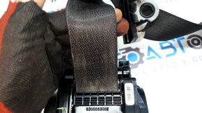 Jeep Compass 19-26 black passenger seat belt with tensioner