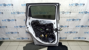Rear left door assembly Jeep Compass 17-26 white PW7, butt, glue on linings and glass