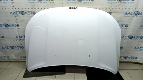 Jeep Compass 21-26 aluminum hood, white PW7