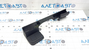 Right passenger seat runner trim for Ford Escape MK4 20-26, black, with plugs