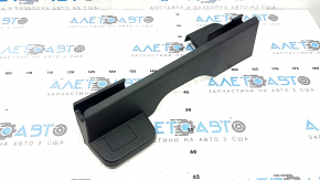 Right passenger seat runner trim for Ford Escape MK4 20-26, black, with plugs