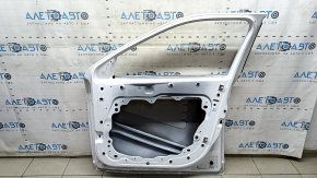 Jeep Compass 17-26 keyless front right door assembly, white PW7, dents