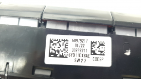Jeep Compass 22-23 dashboard button block for parking sensors, stop-go, automatic parking, and lane-keeping camera
