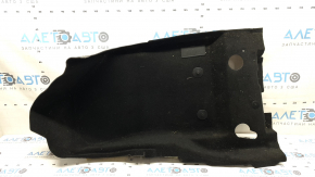 Front right floor covering for Jeep Compass 22-26, black, dry-cleanable