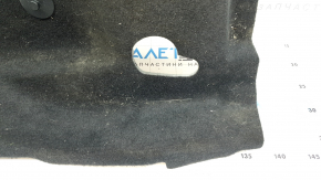 Front right floor covering for Jeep Compass 22-26, black, dry-cleanable