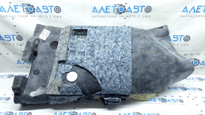 Front right floor covering for Jeep Compass 22-26, black, dry-cleanable