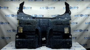 Rear floor covering for Jeep Compass 22-26, black, dry-cleanable