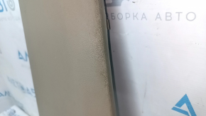 Lower left center pillar trim for Toyota Highlander 2013, beige, scratches, needs cleaning