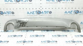 Ford Escape MK4 20-22 rear bumper lip, 2-pipe structure, scratches, dents, cracks