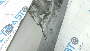 Ford Escape MK4 20-22 rear bumper lip, 2-pipe structure, scratches, dents, cracks