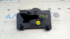 The hood release handle bracket of the Audi E-Tron 19-23 interior has a broken latch.