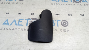 Black hood release handle for Audi E-Tron 19-23 interior, no pattern