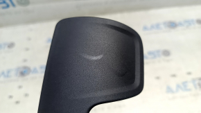 Black hood release handle for Audi E-Tron 19-23 interior, no pattern