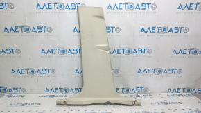 Lincoln MKC 15-16 lower left center pillar trim, beige, scratches, needs cleaning
