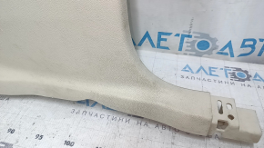 Lincoln MKC 15-16 lower left center pillar trim, beige, scratches, needs cleaning