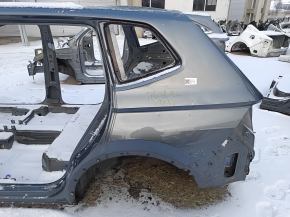 Quarter wing rear left VW Tiguan 18-24 long graphite, on the body, dents, bumps