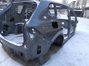 Quarter wing rear right VW Tiguan 18-24 long graphite, on the body, dented, bumps, putty