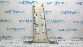Lincoln MKC 15-16 lower right center pillar trim, beige, scratches, needs cleaning