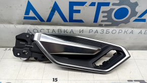 Inner front left door handle for Audi E-Tron 19-23, chrome, scratches