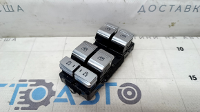 Front left window lift control for Audi E-Tron 19-23 chrome