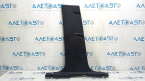 Lincoln MKC 15-19 lower left center pillar trim, black, broken mount, scratches