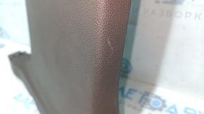 Lincoln MKC 15-19 lower left center pillar trim, brown, scratches