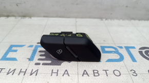 Central door lock button, rear left, Audi E-Tron 19-23, black