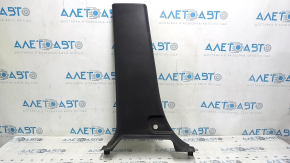 Lower left center pillar trim for Toyota Sequoia 2016, black, scratches
