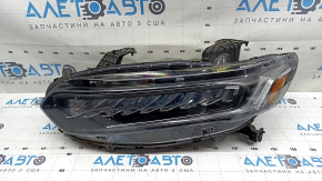 Left front headlight for a Honda Accord 18-22 Touring hybrid, sand, scuffed, scratches