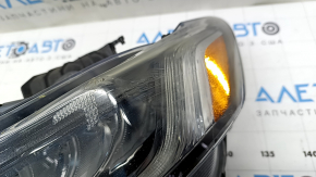 Left front headlight for a Honda Accord 18-22 Touring hybrid, sand, scuffed, scratches